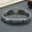 21cm/8.3inch, variant on 1pcs S925 Sterling Silver Bracelet Men Women Double Dragon Link Chain Gift-21cm/8.3inch-56-57g