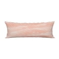 thumbnail image 1 of HATIART White Chevron Light Red Body Pillow Covers Pillow Case Protector Pillowcase 20x60 Inch, 1 of 1