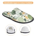 thumbnail image 3 of Slippers for Women, Hawaiian Style Fujiman Womens Slippers Fuzzy Winter House Shoes, Soft Anti-Skid Slippers Indoor and Outdoor, 3 of 5