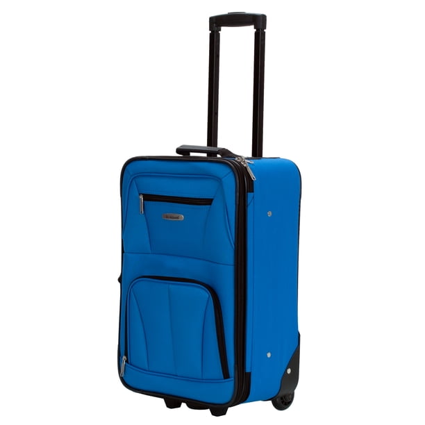 Rockland Luggage Journey 4 Piece Softside Expandable Luggage Set