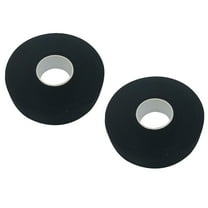 OUNONA Sticky Hockey Tape Black Full Adhesive for Enhanced Grip 2Pcs