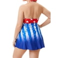 thumbnail image 3 of Gvmfive Women's Plus Size 2-Piece Bathing Suits Tankini with Boyshorts Swimsuit Swimwear, 3 of 6