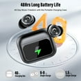 thumbnail image 5 of Sleep Earbuds Bluetooth 5.4 in Ear Smart Touch Screen Headphones, 48H Noise Cancelling Ear Buds with 5 EQ Modes, Mini Wireless Headphones Small Design for Side Sleepers, Clear Calls Earphones, IPX7, 5 of 10