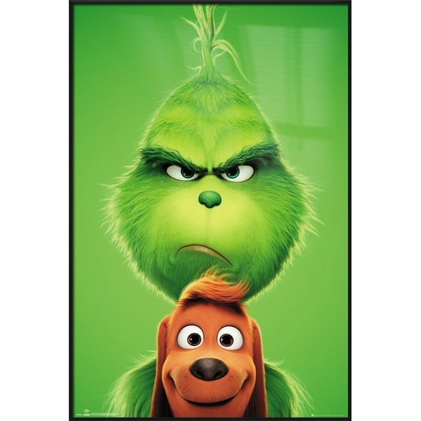 The Grinch Framed Movie Poster (Max & Grinch) (Size 24