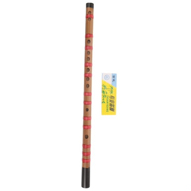Flauta de bambú Flauta larga Flauta de bambú para principiantes Instrumento musical tradicional Flauta