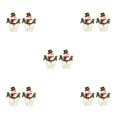 thumbnail image 3 of Destyer 2piece Stable Fixed Reflective Magnets For Car No Damage And Easy To Apply Christmas Decorations Snowman 5Set, 3 of 6