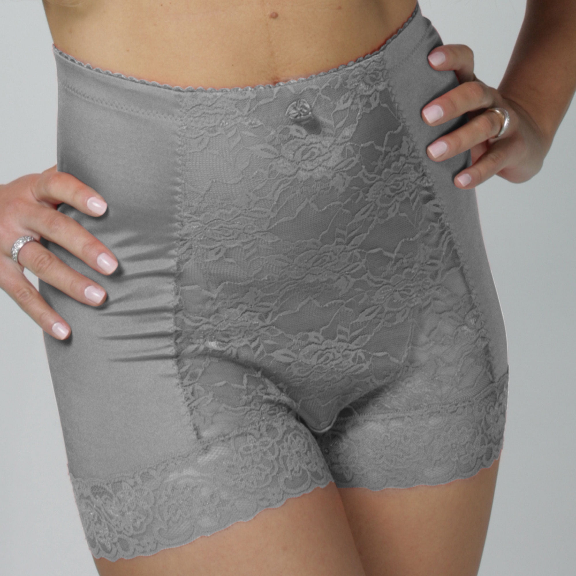 Shear Control Pinup Boyshort Lace Panties