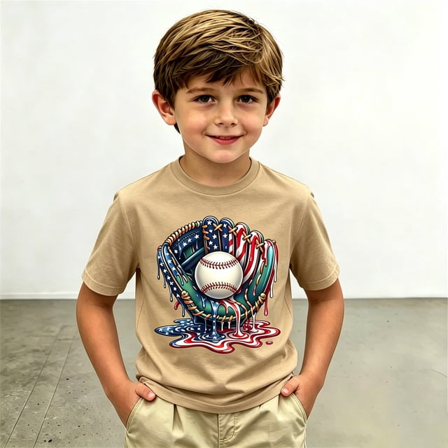 Chandails pour Garçons Filles T-Shirts Graphiques à Col Rond T-Shirts pour Enfants T-Shirts Garçons Chandails Mignons pour Filles 2T