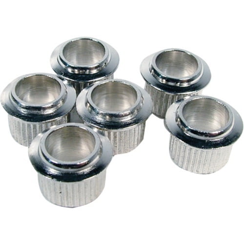 Fender Vintage-Style Guitar Tuning Machine Bushings (6), Nickel