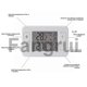 thumbnail image 5 of For Indoor Outdoor Freezer Thermometer Sensor Temperature Monitor, 5 of 5