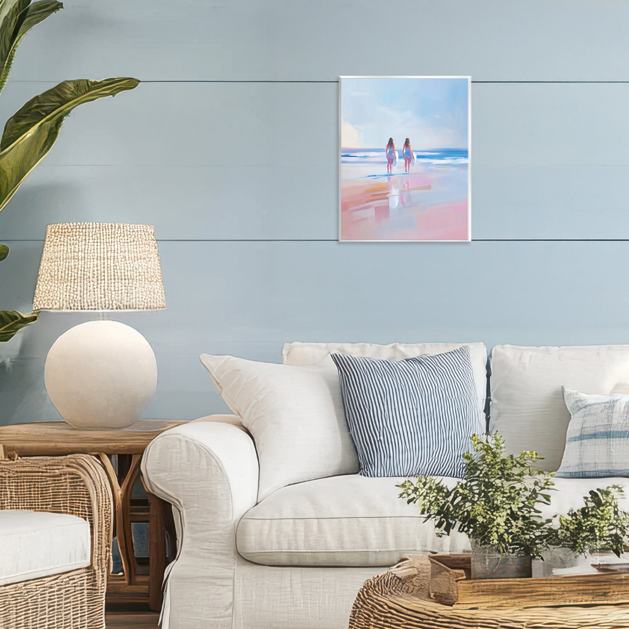 Stupell Industries Heading To Surf at Dawn Wall Plaque Art, design by The Prints Vibe