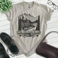 thumbnail image 2 of Overlook Hotel Winter 1980 Shirt, Unisex Women's Men's Horror Movie Classic Film Lover Halloween Gift, Light Silk Gray, Medium, 2 of 6