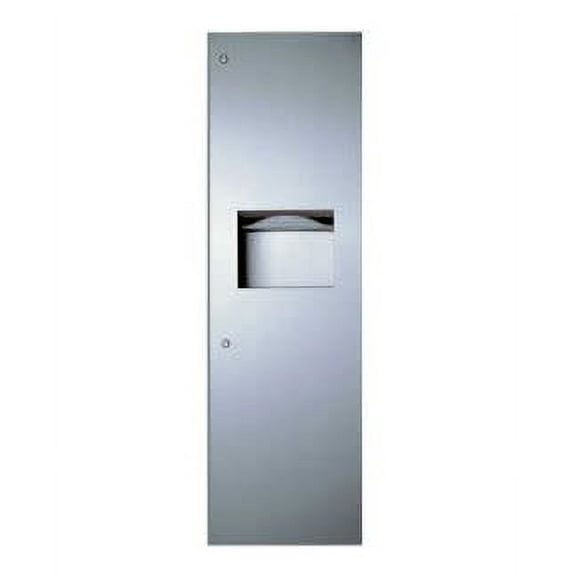 Bobrick B-39003 Trimlineseries Recessed Paper Towel Dispenser And Waste Receptacle -