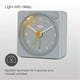 thumbnail image 5 of Reloj despertador Braun Classic Travel analógico con despertador y luz, 5 of 7