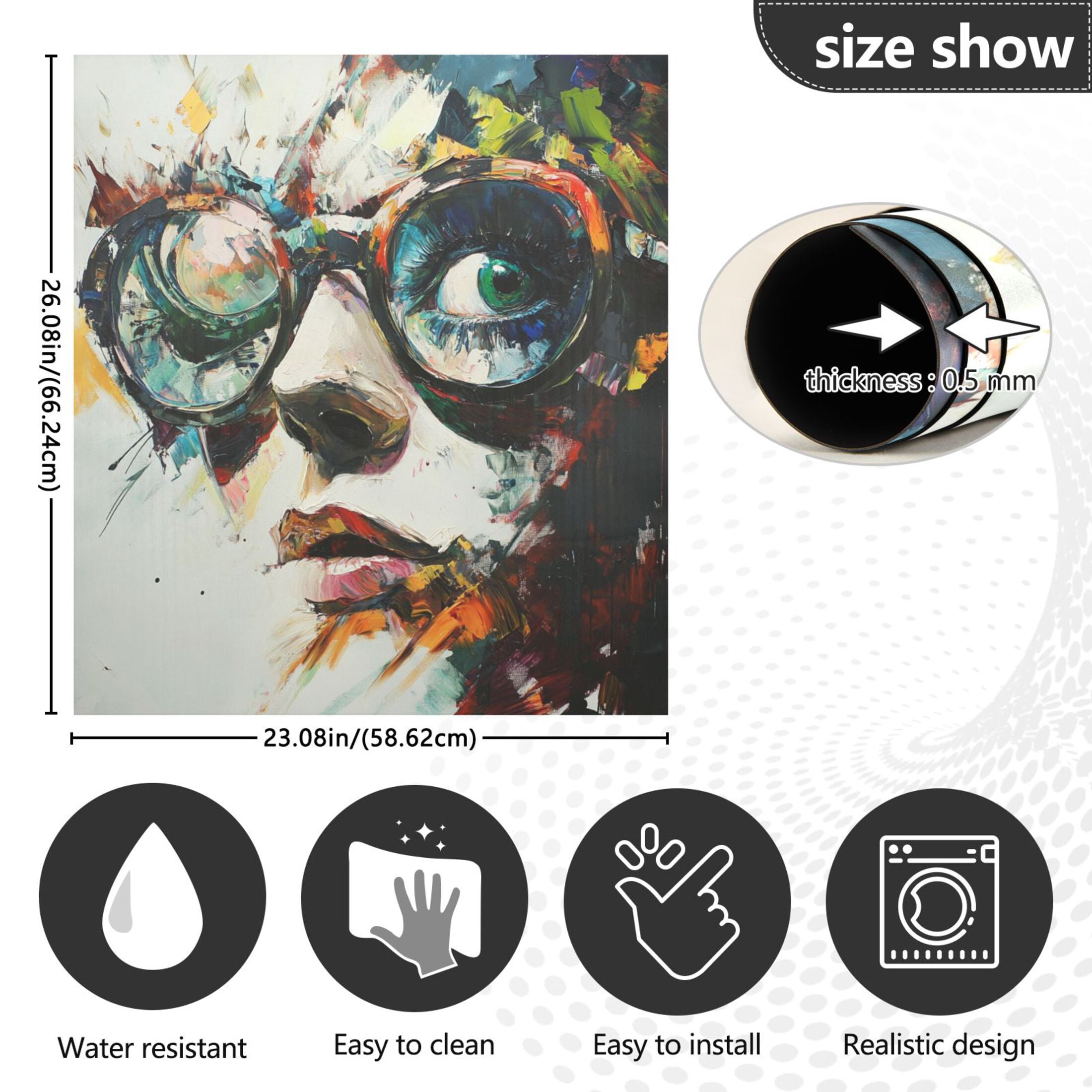 Dishwasher Magnetic Sticker 23x26 Inch Refrigerator Magnetic Sticker Washing Machine Magnetic Sticker Kitchen Panel Magnetic Sticker Home Decor Super Cool People