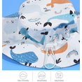 thumbnail image 3 of Kids Sun Hat with UPF 50+ Summer Outdoor Brim Bucket Hat Protection Hat, 3 of 6
