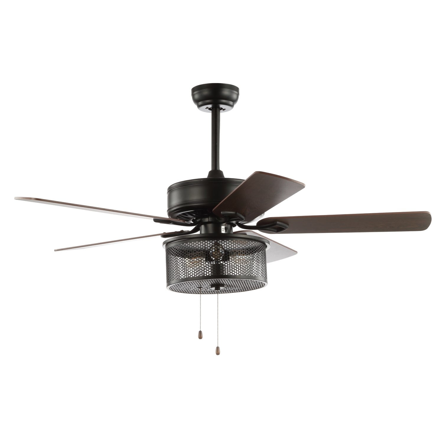 remote controlled Aguano 48-inch Lighted Ceiling Fan and Broad Leaf Blades 