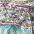 thumbnail image 5 of Ambesonne Animal Valance Pack of 2, Tribal, 42"X18", Pearl Multicolor, 5 of 5