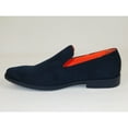 thumbnail image 5 of Men Tayno Dressy Casual Soft Suede Comfortable Slip on Loafer #ALPHA S Navy, 5 of 9