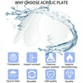thumbnail image 4 of Becaristey Lightweight And Durable Acrylic Disc For Artistic Projects Suitable For All Levels Acrylic Plate 10cm*2mm/20piece 1Set, 4 of 6