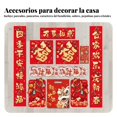 thumbnail image 4 of Abbraccia Pack de pareados festivos, pareados de puerta Año del Caballo 2026, pegatinas de Fu, set decorativo para el hogar, 4 of 6