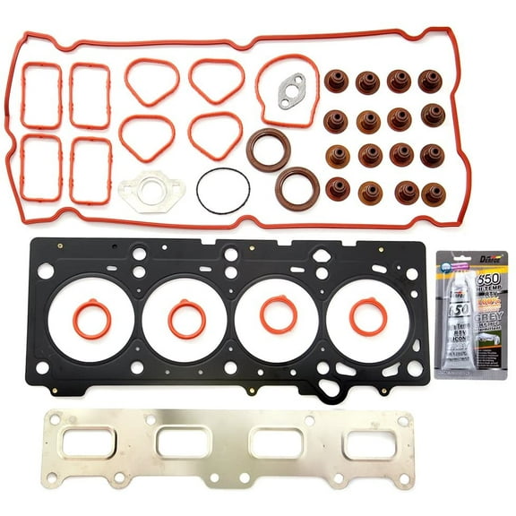 SCITOO Compatible fit for Head Gasket Kits fit 2001-2010 for Chrysler PT Cruiser 2003-2006 for Jeep TJ Wrangler 2.4L L4 DOHC Engine Cylinder Head Gaskets Automotive Replacement Gasket Set
