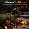 thumbnail image 5 of Enchanted Witch Garden Wind Spinner,Metal Halloween Yard Art Stake for Outdoor Lawn Patio Pathway Spooky Decor Display Gift, 5 of 5