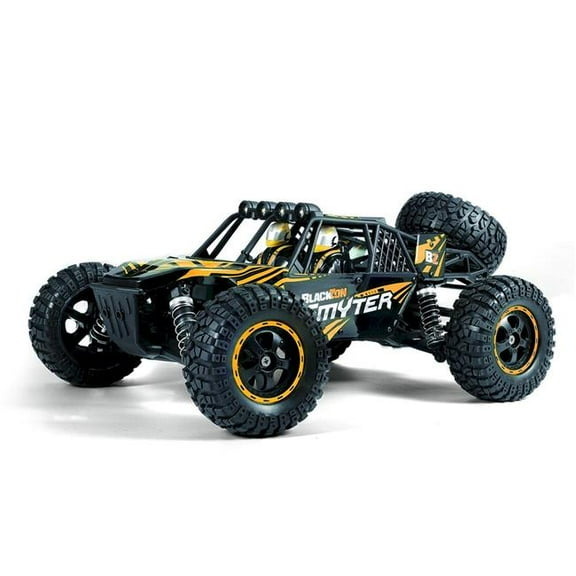 BlackZon BZN540227 Smyter DB 1- 12 Scale 4WD RTR 2S Desert Model Buggy, Yellow