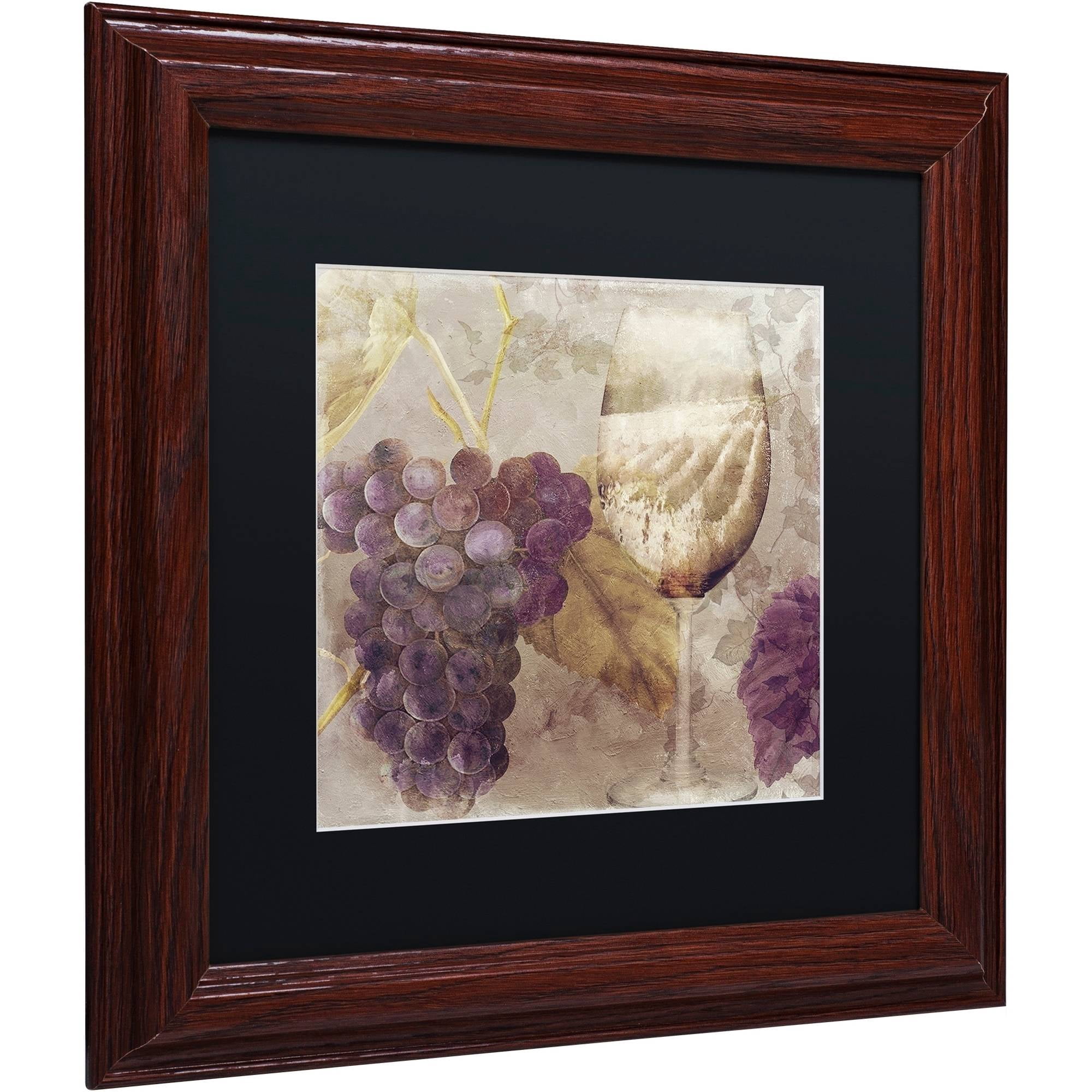 Trademark Fine Art "Tuscany Dreams I" Canvas Art by Color Bakery Black Matte, Wood Frame