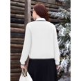 thumbnail image 4 of BeautyIn Women Cardigans Button Down Knitted Sweater Winter Versatile Coat, 4 of 4