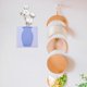 thumbnail image 3 of Silicone Wall Hanging Flower Vase for Plant Pot Use 4Pcs Set, 3 of 5