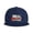 Blue, variant on Flat Bill Snapback Hats for Men Women Red Line Flag Firefighter Hip Hop Style Plain Baseball Cap Navy Blue