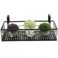 thumbnail image 4 of Hanging Flower Rack,Iron Balcony Hanging Flower Balcony Flower Rack Flower Pot Rack Exceptional Craftsmanship, 4 of 14