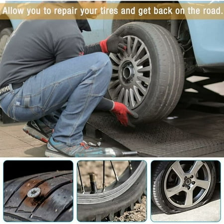Kit de réparation de pneu - Pour pneu sans chambre à air