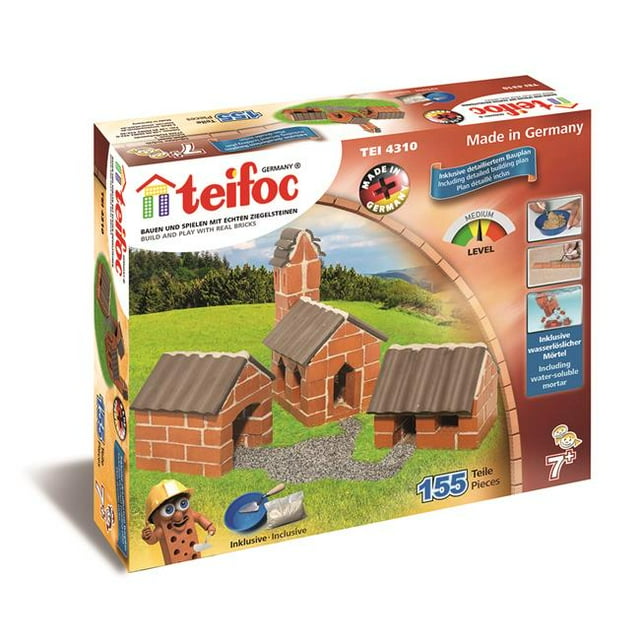 Teifoc 4310 Village&44; Kit de Construction de Modèle - 155 Pièces