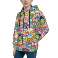 thumbnail image 4 of Rugrats Teens Sweatshirts Novelty Print Zip Up Hoodie Jacket Long Sleeve Hooded Sweatshirt Hoody Coat With Pocket X-Large, 4 of 8