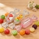 thumbnail image 2 of Mini joyero transparente con forma de caramelo, organizador de joyas de plástico, contenedor para guardar dulces para bodas y fiestas., 2 of 8