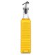 thumbnail image 1 of Botella dispensadora de aceite de oliva para cocina, juego de dispensador de aceite y vinagre de vidrio transparente de 17 oz, dispensador de jarabe de café, 1 of 5