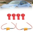 thumbnail image 4 of Décodeur Sans Erreur, Décodeur LED 2pcs Anti-Flicker 25 Ohms Durable Plug And Play avec 4 Boucles pour Pièces Automobiles, 4 of 8