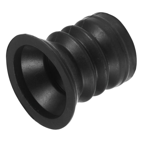 Uxcell Washing Machine Drain Pipe Seal Silicone Sealing Plug Ring 45mm Black