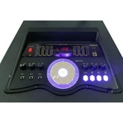 MR DJ VEGAS Double 15 Bluetooth Speaker Professional Dual 15 3-Way Full-Range Powered/Active DJ PA Multipurpose Live Sound Bluetooth Loudspeaker