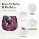 thumbnail image 4 of Balery Flower Bald Eagle Pantalones cortos deportivos para mujer con forro y dos bolsillos, elásticos, para entrenamiento, gimnasio, yoga-Large, 4 of 7