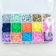 thumbnail image 3 of Jewelry Making Beads Bracelets Keychains DIY Crafting Materials Aesthetic Assortments Handmade Crafts Art Work for Beginners 15-Cell, 3 of 10