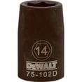 thumbnail image 1 of Stanley Consumer Tools 233322 0.5 in. Drive 14 mm 6 Point Impact Socket, 1 of 1