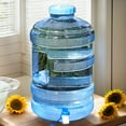 thumbnail image 6 of JCMZJ Empty 5 Gallon Water Jug with Faucet, Plastic Mineral Water Bottle with Handle - Reusable Mineral Container for Outdoor Camping Backpacking Supplies, 6 of 10