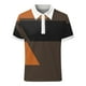 thumbnail image 4 of Playeras De Compresión Para Hombre, Camiseta Estampada De Manga Corta Con Solapa Y Cremallera A La Moda Para Primavera Y Verano, Top, 4 of 5