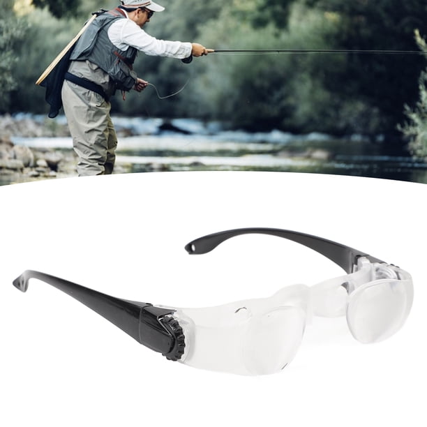 Binoculares De Pesca, Gafas Binoculares Profesionales Manos Libres Para Pesca, Gafas HD Portátiles, Gafas Binoculares Para Observación De Aves, Aumento 4X Para Conciertos Al