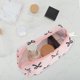 thumbnail image 5 of Ofertas Únicas 1 Pc Bolsa de Maquillaje con Patrón de Lazo para Viaje Rosa Negra Poliéster, 5 of 6