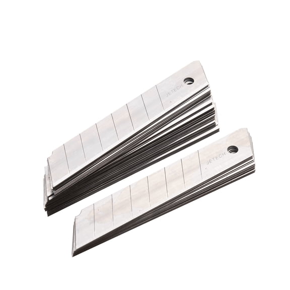 Jetech 18mm Utility Knife Refill Blades, 50 Pack