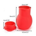 thumbnail image 2 of LNGOOR Red 2 Pack Double Boiler Pot Fondue Chocolate Melting Melter Baking Butter, 2 of 6